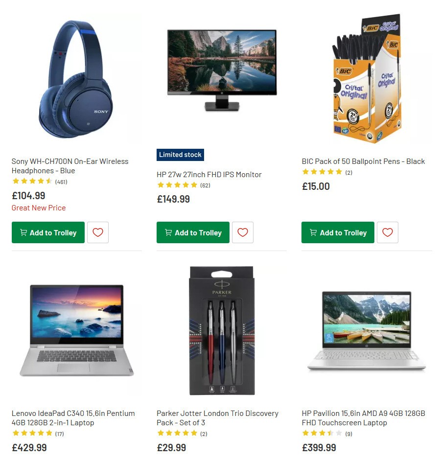 Argos Offers from 12 May