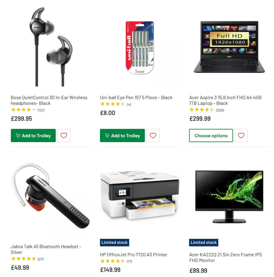 Argos Offers from 12 May