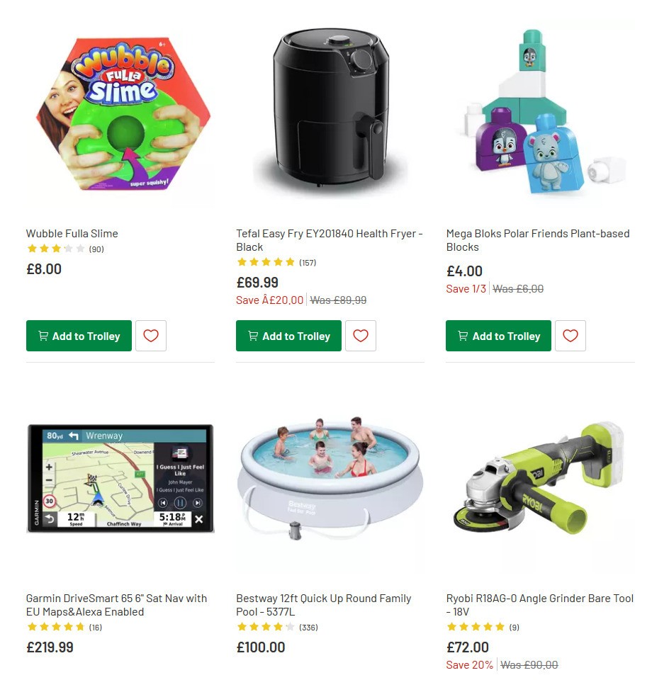 Argos Offers from 25 May
