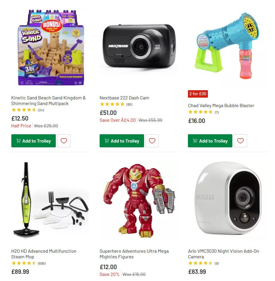 Argos Offers from 25 May