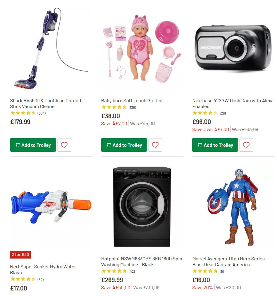 Argos Offers from 25 May