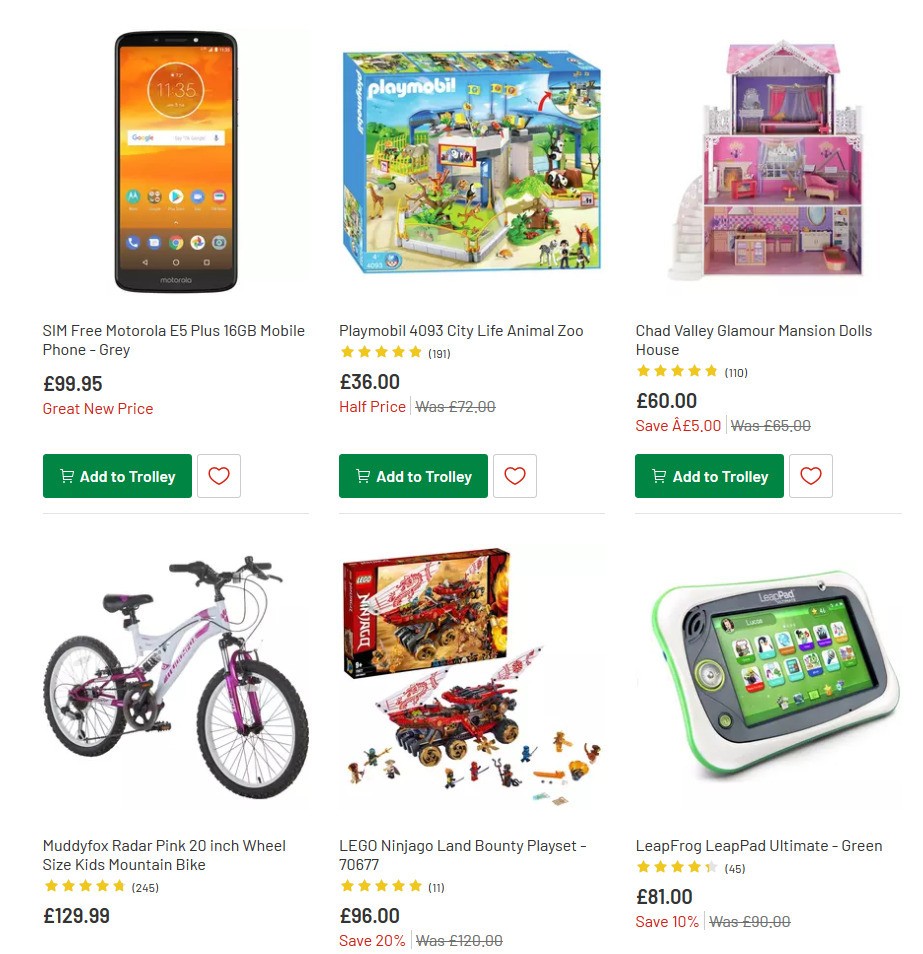 Argos Offers from 25 May