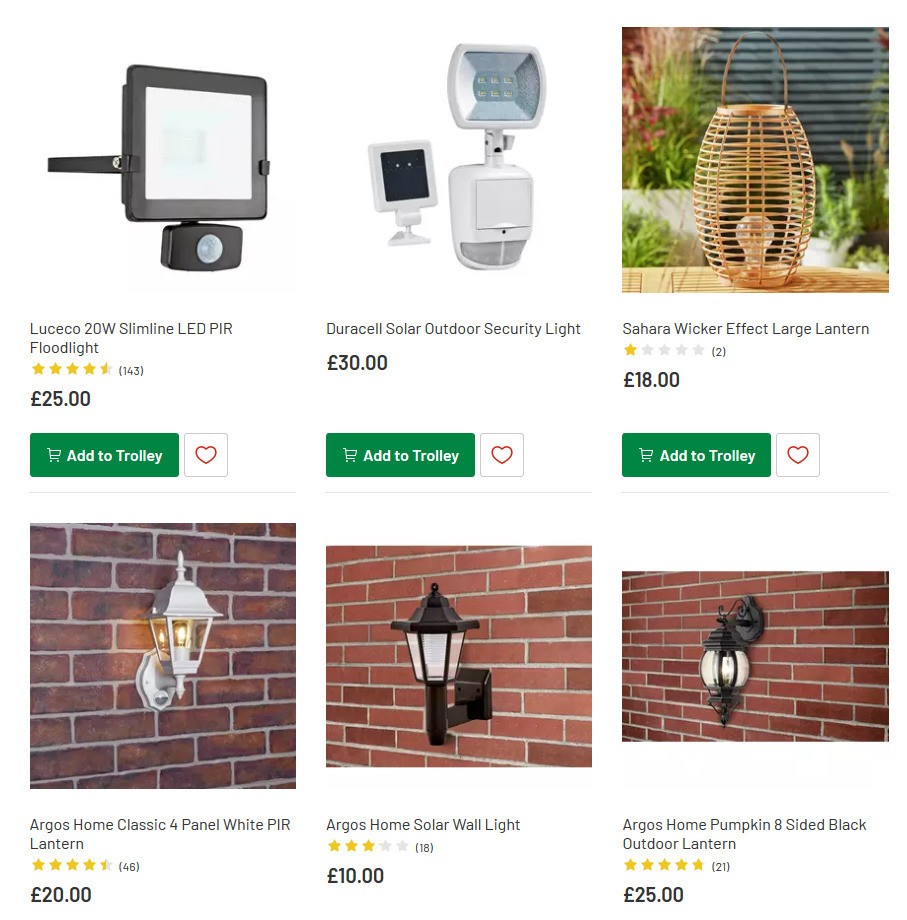 Argos Offers from 25 May