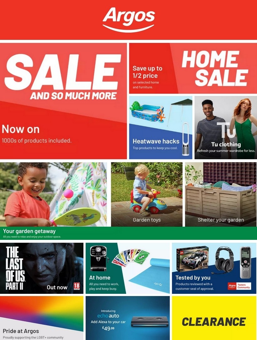 Argos Offers from 23 June