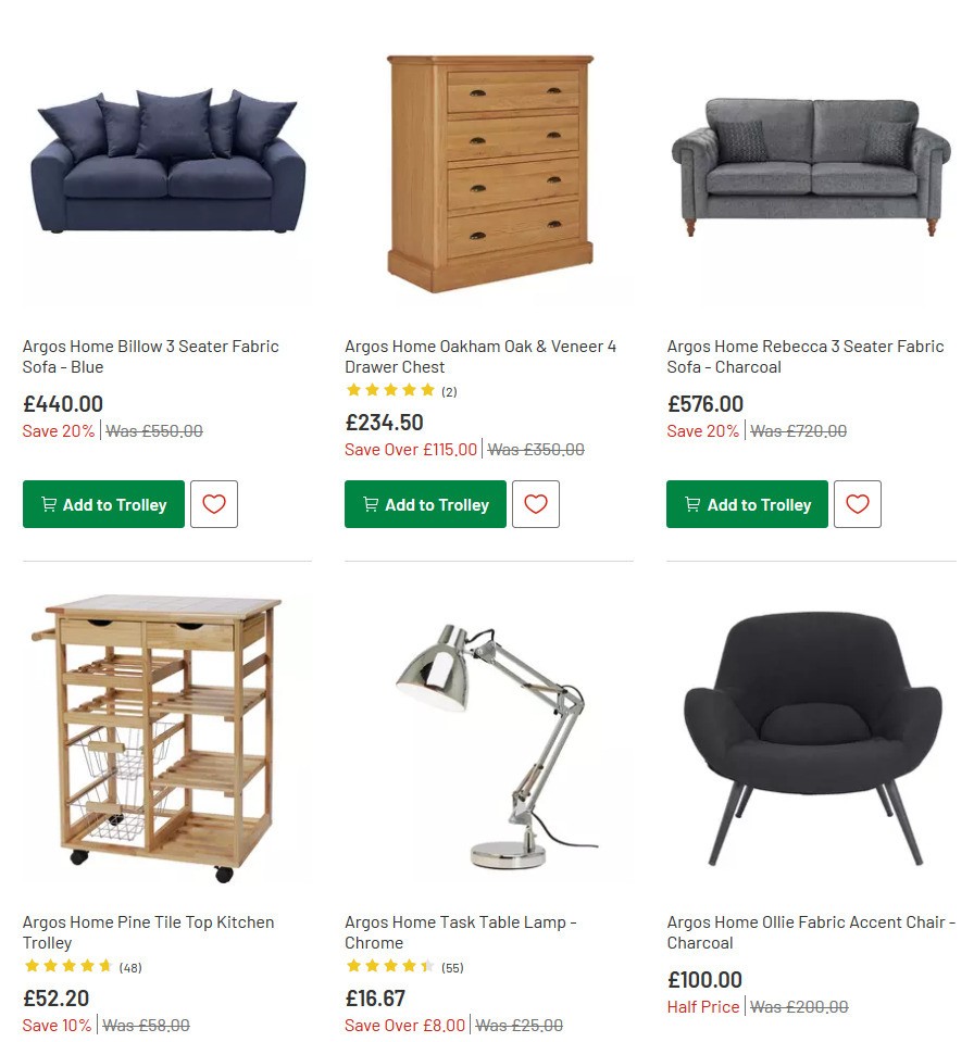 Argos Offers from 23 June