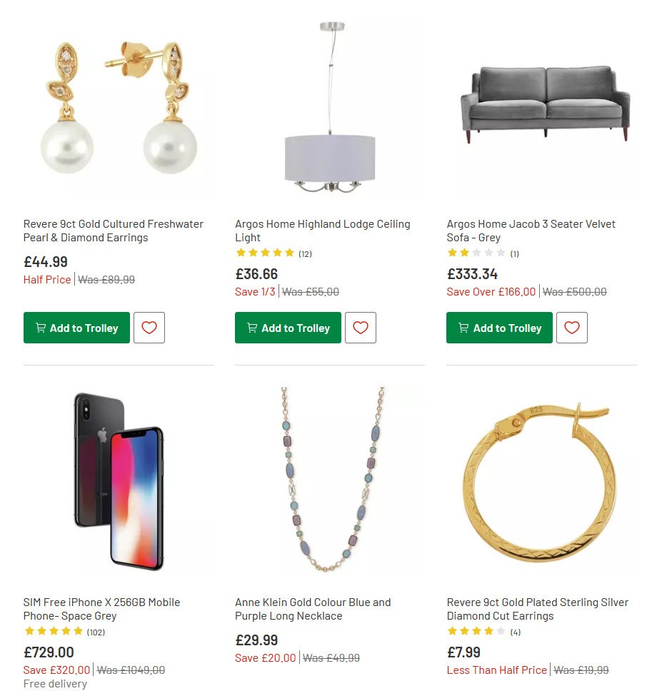 Argos Offers from 23 June