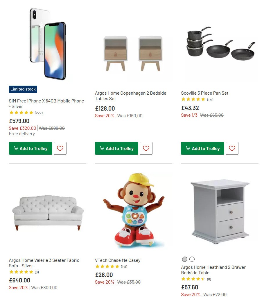 Argos Offers from 23 June