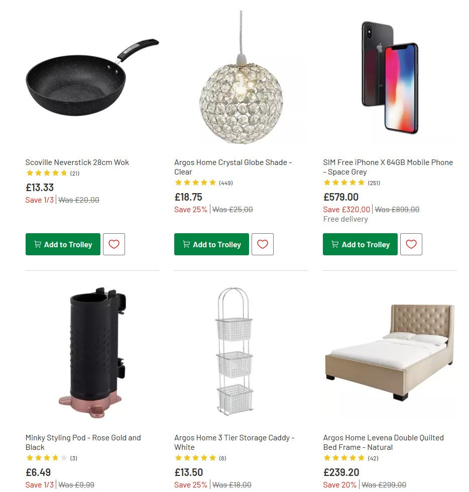 Argos Offers from 23 June