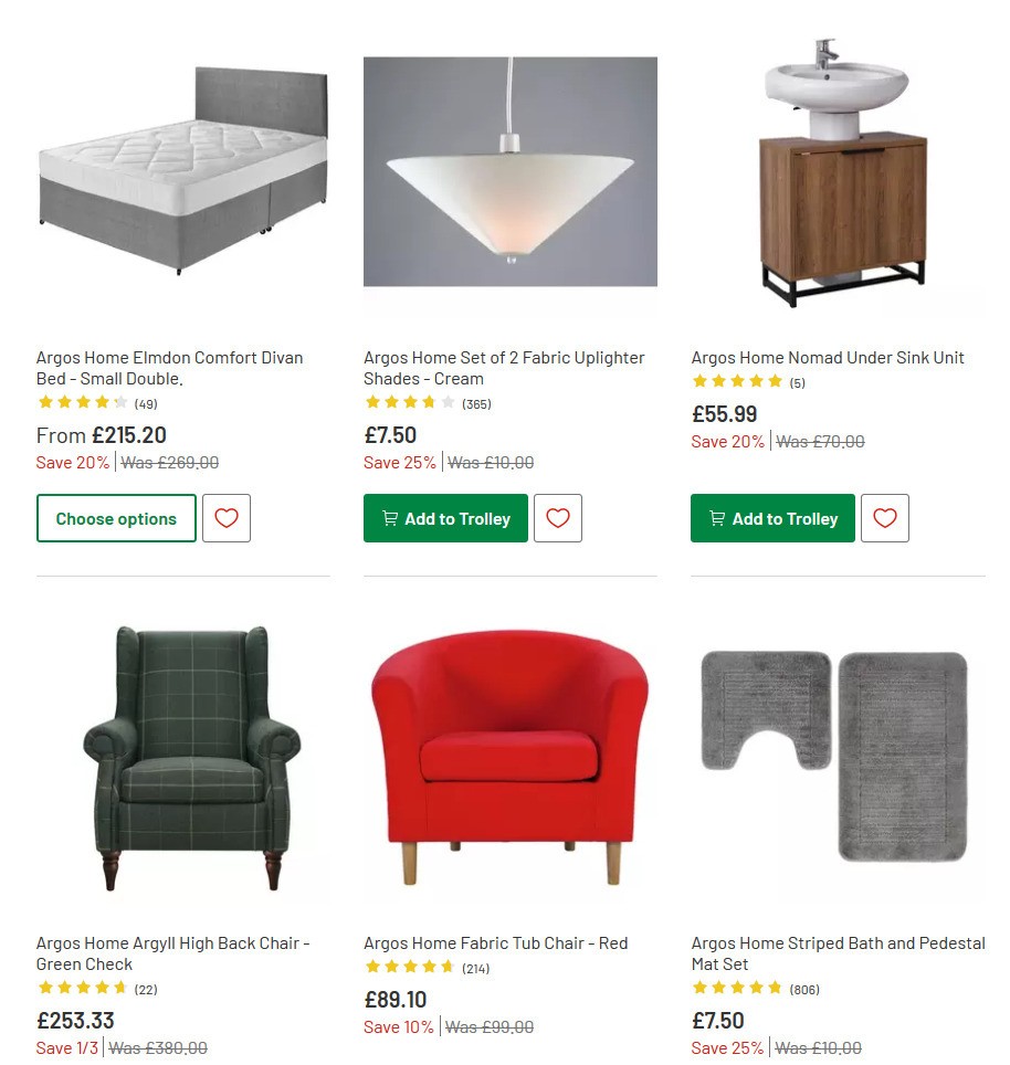 Argos Offers from 23 June