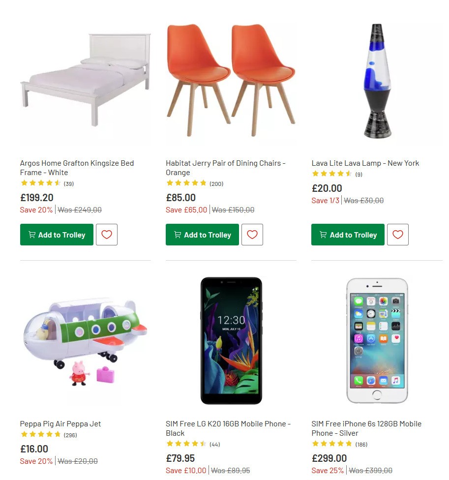 Argos Offers from 23 June