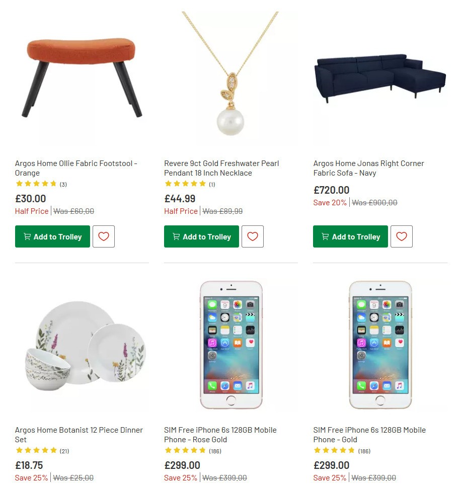 Argos Offers from 23 June