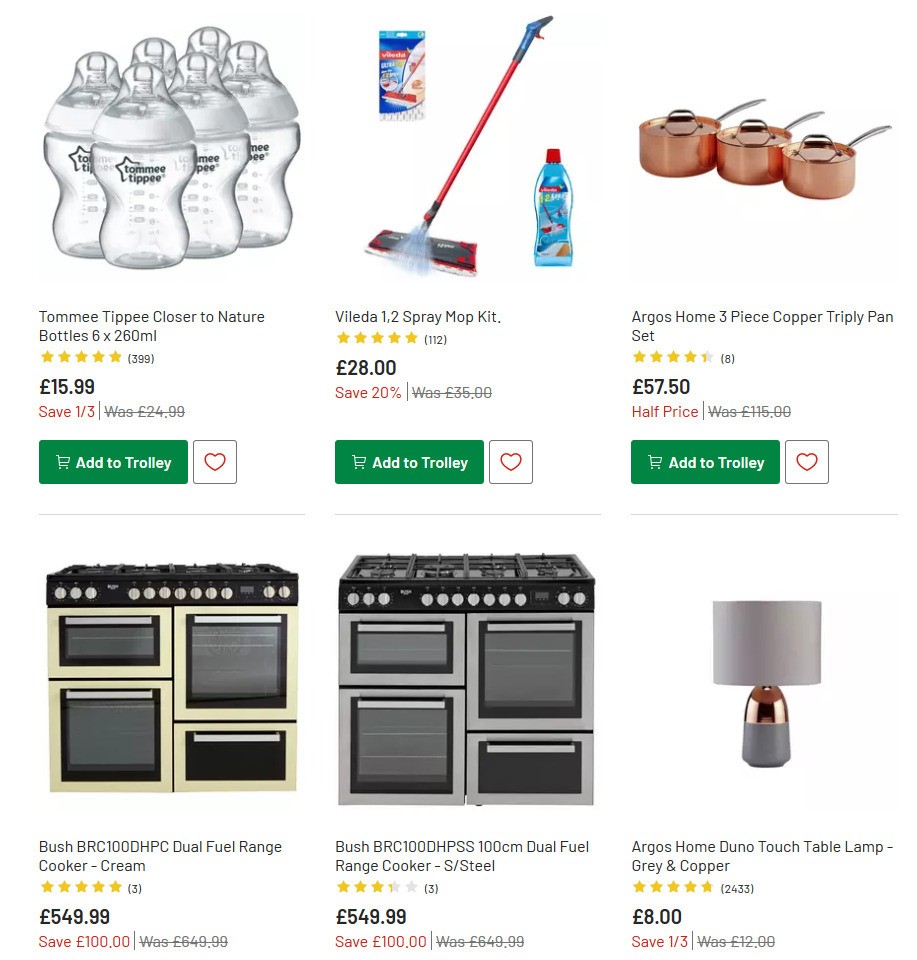 Argos Offers from 7 July