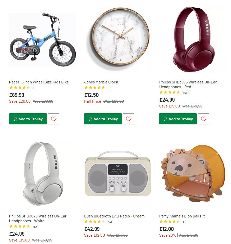 Argos Offers from 7 July