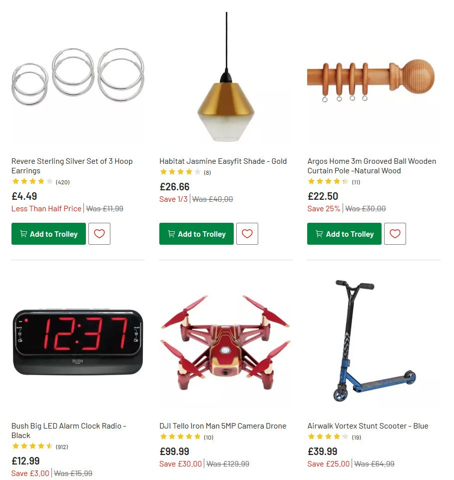 Argos Offers from 7 July