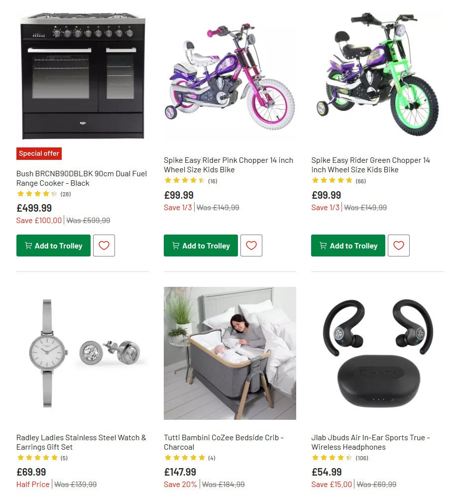 Argos Offers from 7 July