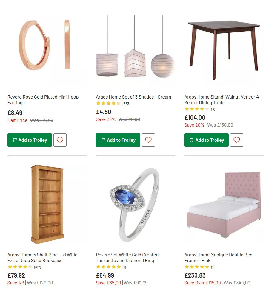 Argos Offers from 7 July
