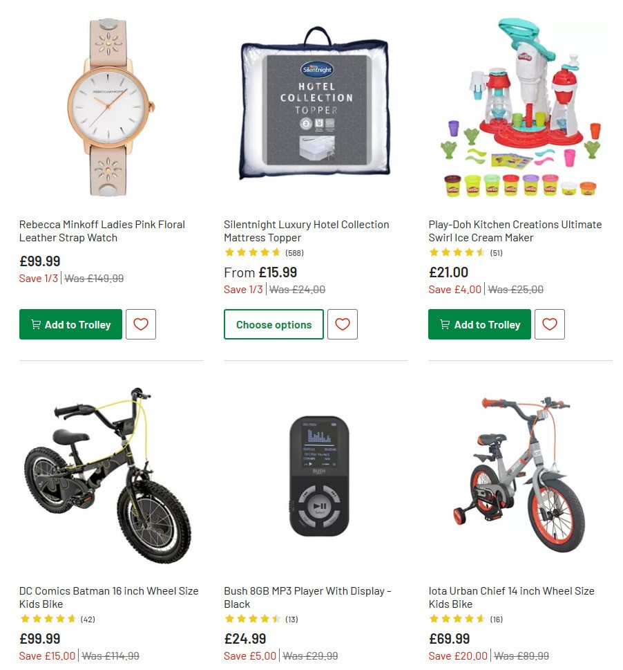Argos Offers from 7 July