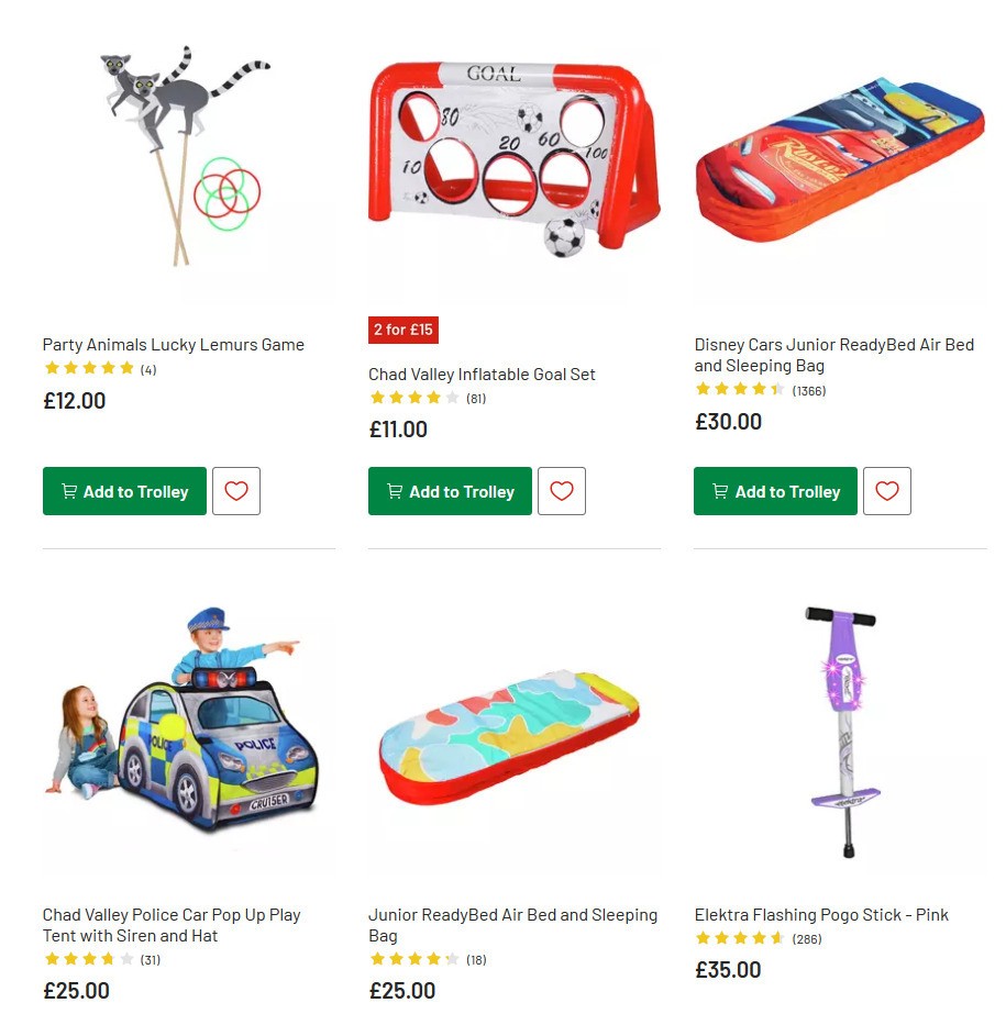 Argos Offers from 16 July
