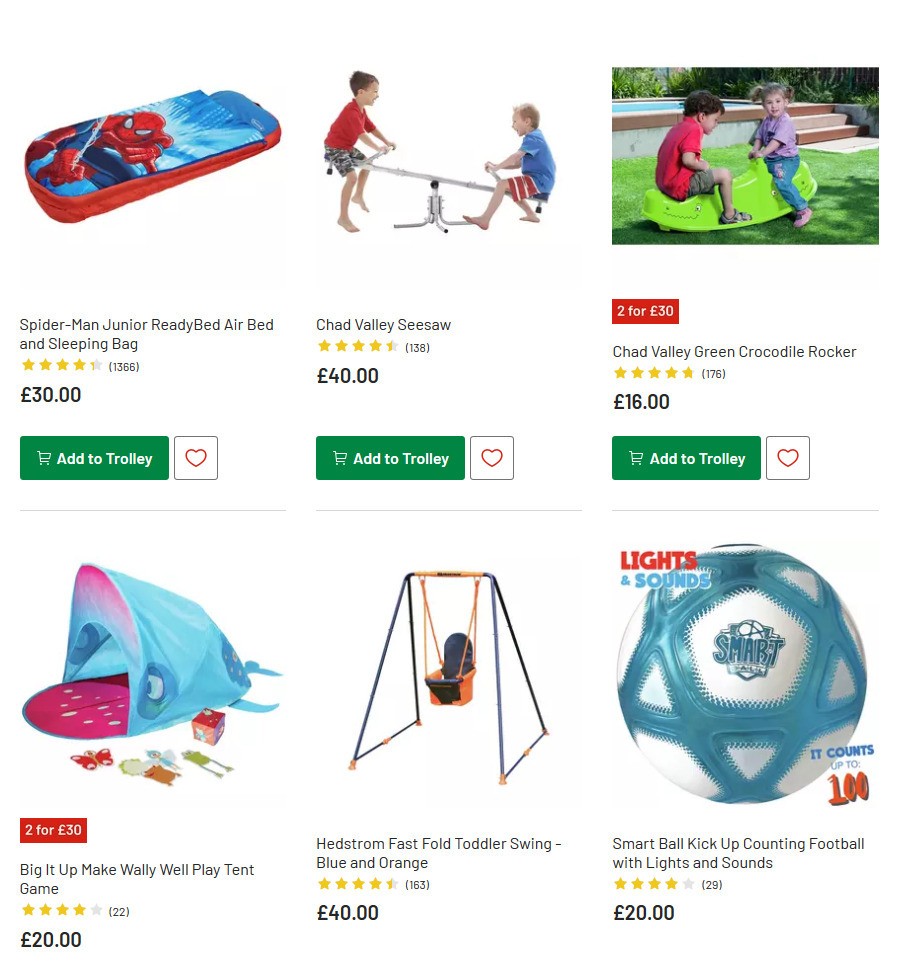 Argos Offers from 16 July