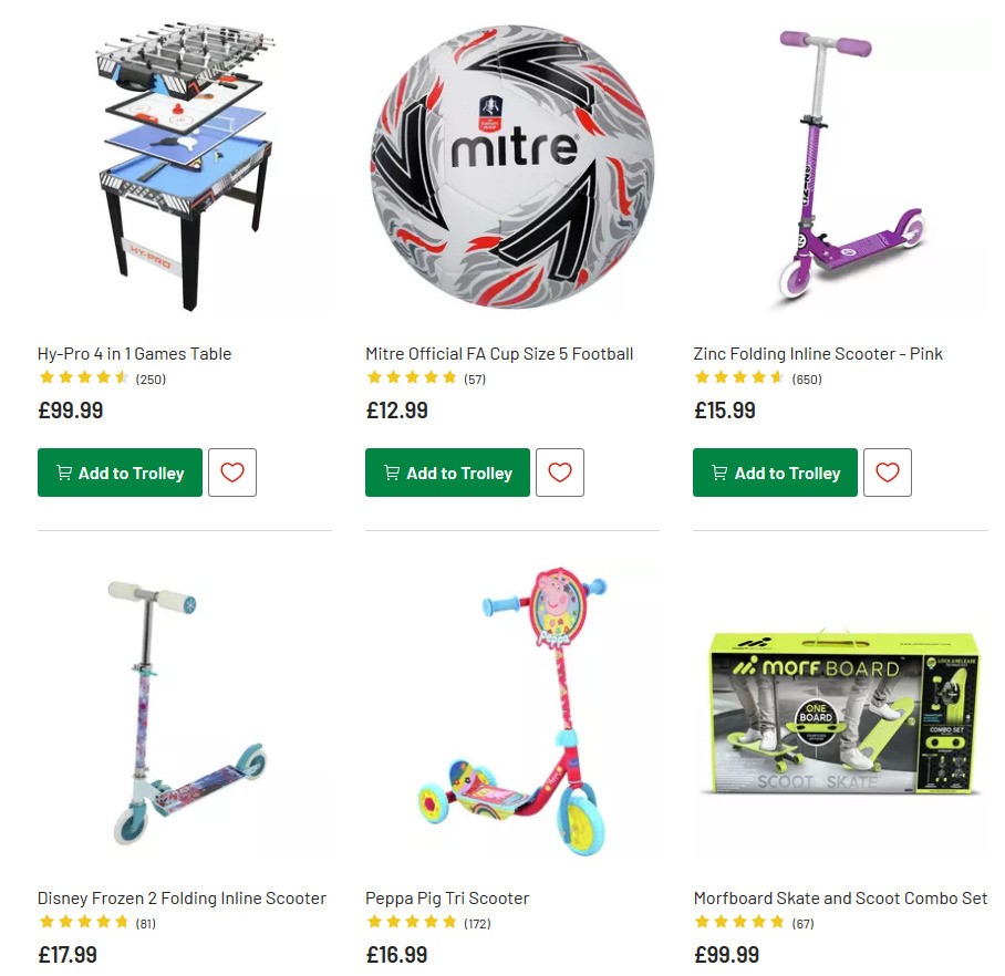 Argos Offers from 16 July