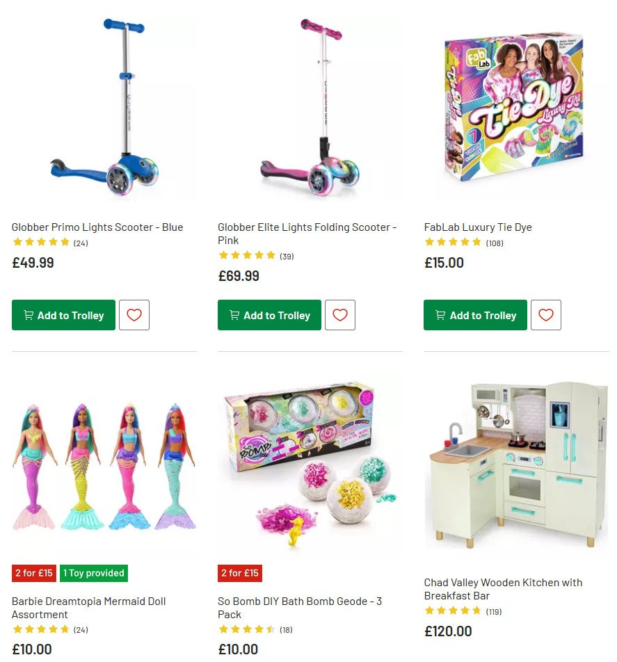 Argos Offers from 16 July