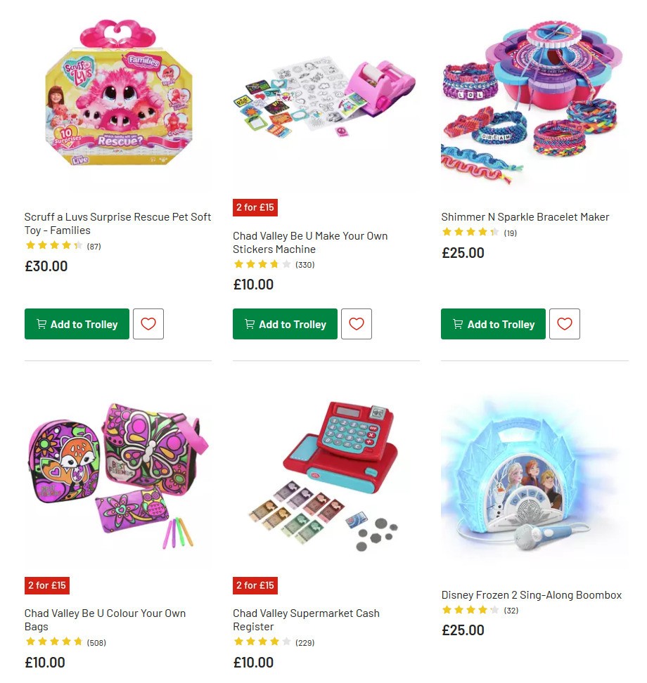 Argos Offers from 16 July