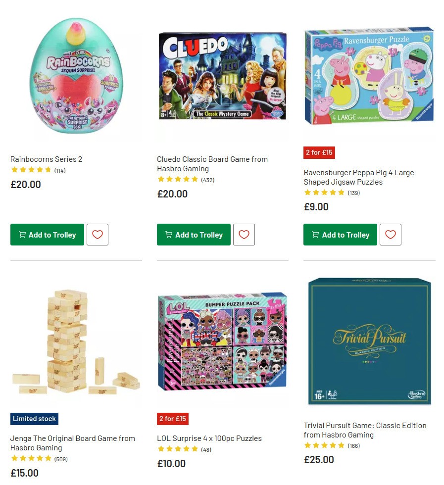 Argos Offers from 16 July