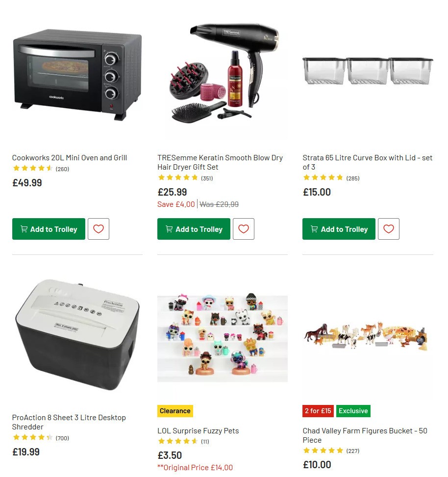 Argos Offers from 16 July