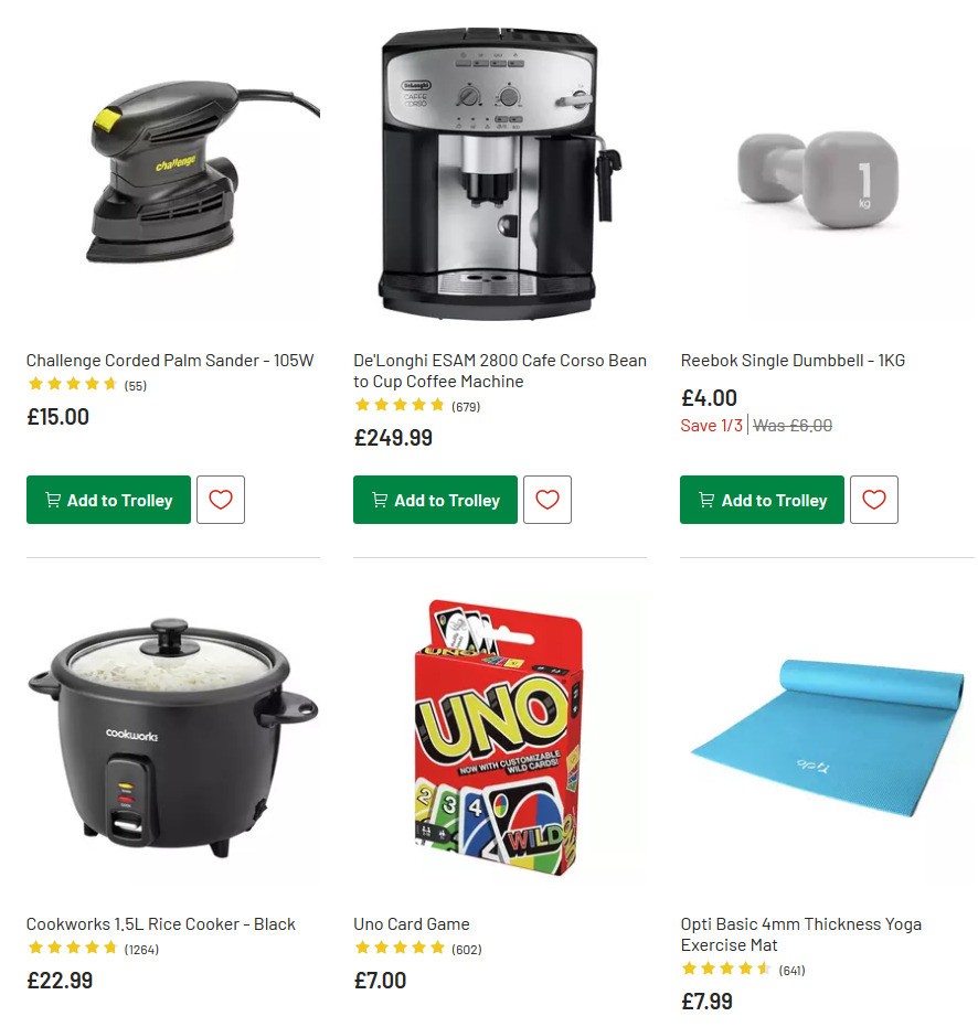 Argos Offers from 16 July