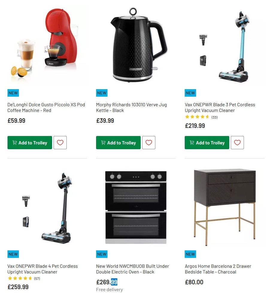 Argos Offers from 28 July