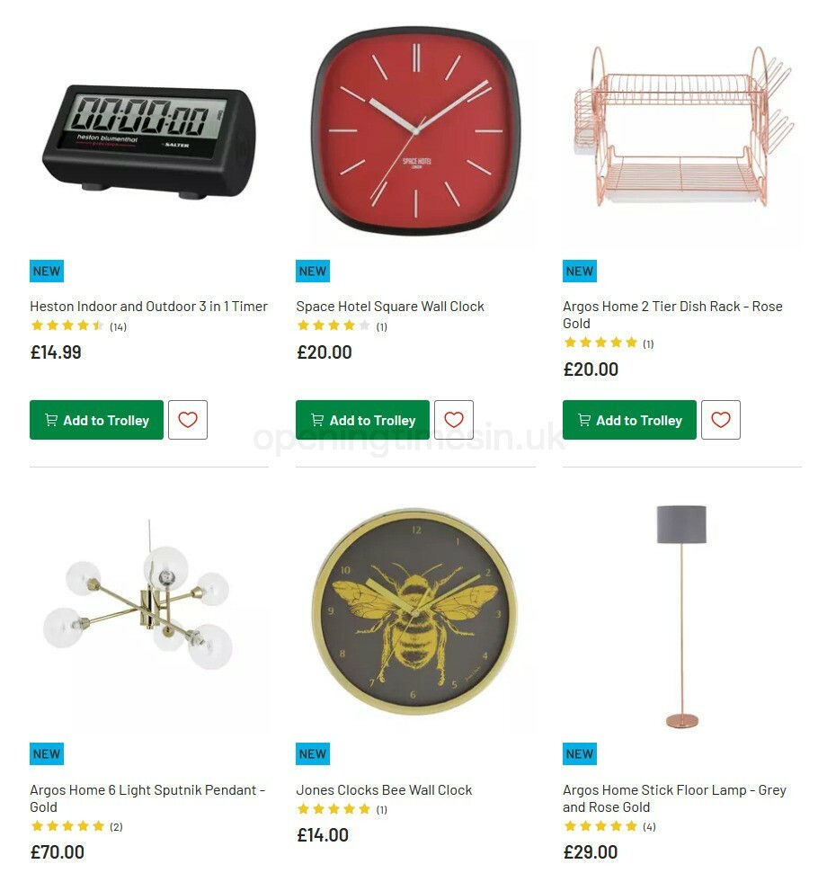 Argos Offers from 8 September