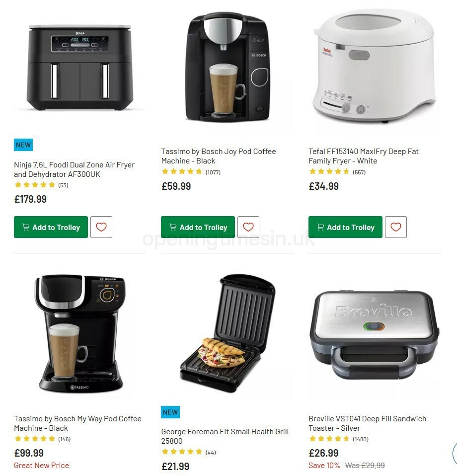 Argos Offers from 6 October