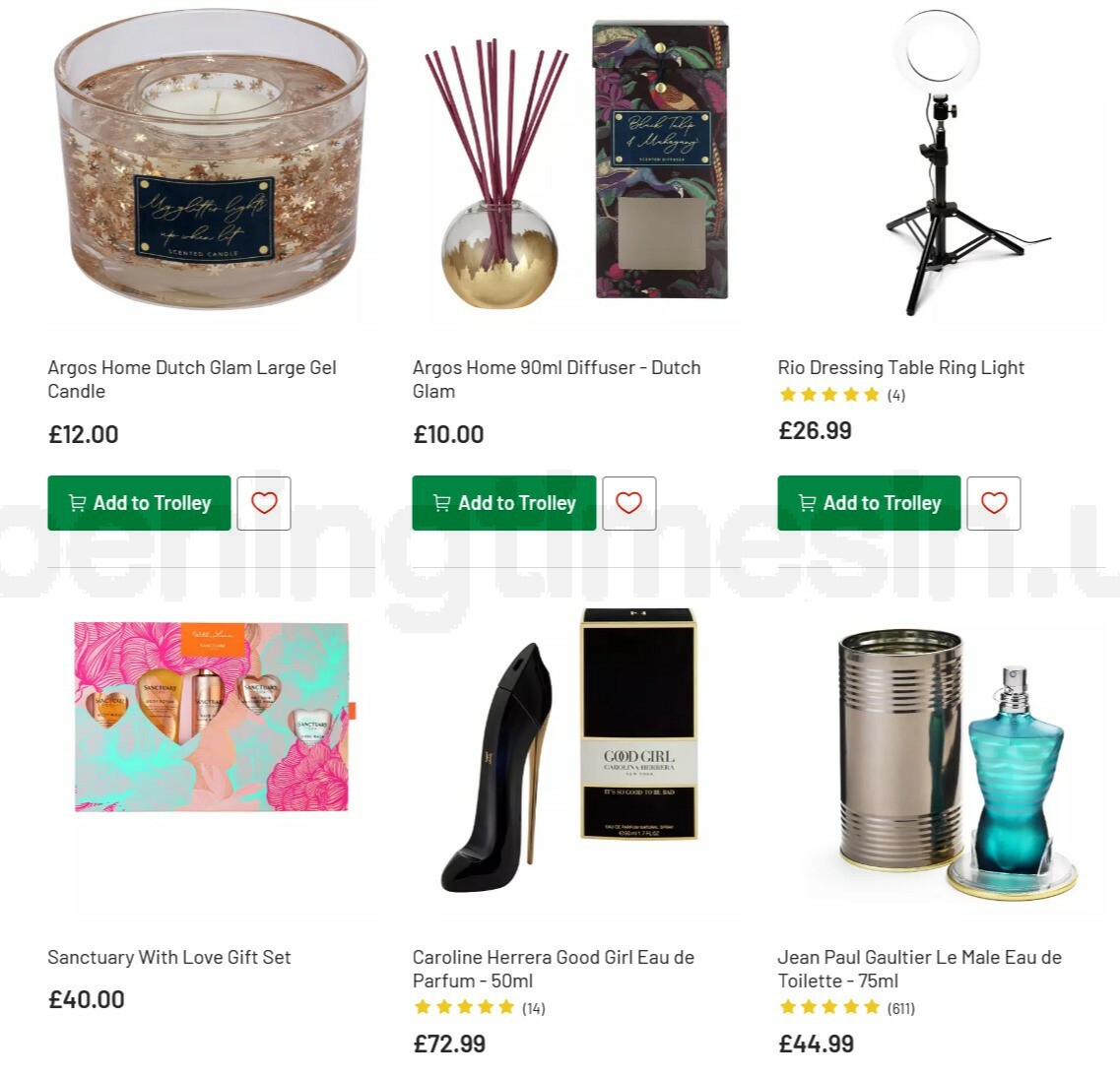 Argos Offers from 10 November