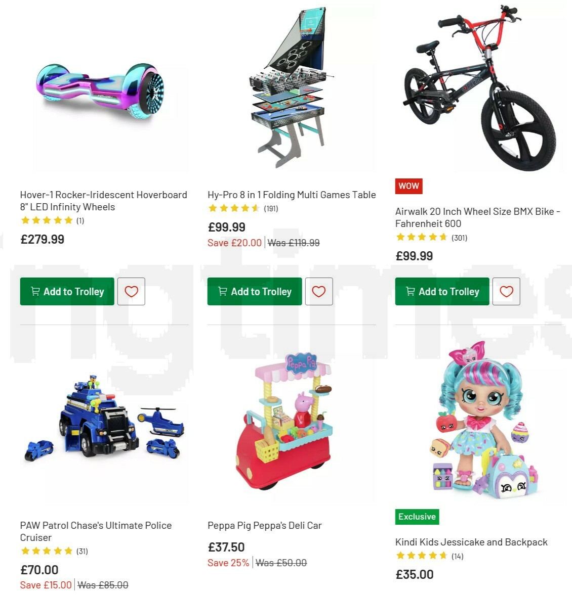 Argos Offers from 10 November