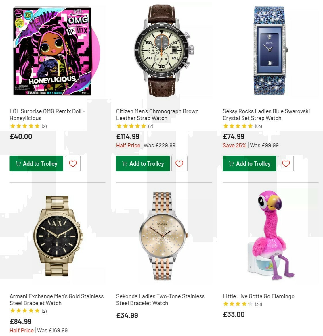 Argos Offers from 10 November