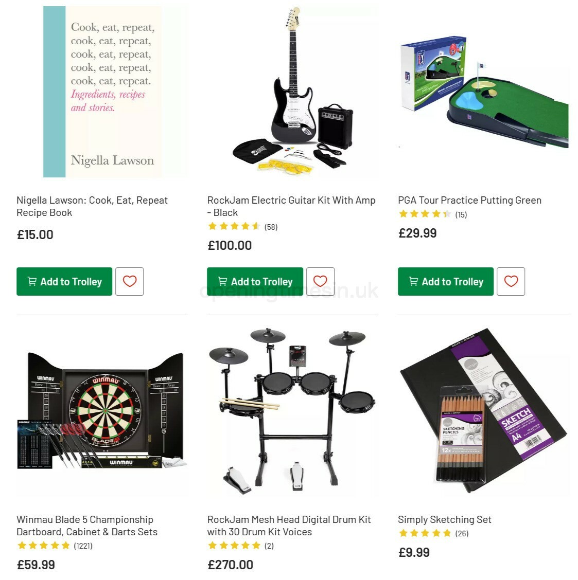 Argos Offers from 10 November