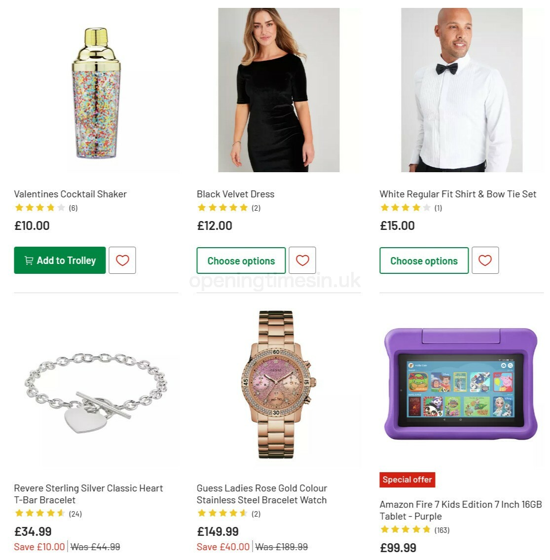 Argos Offers from 10 November