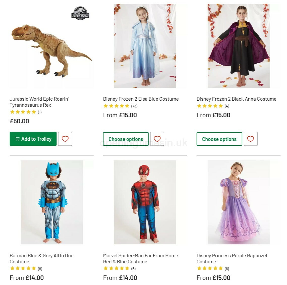 Argos Offers from 10 November