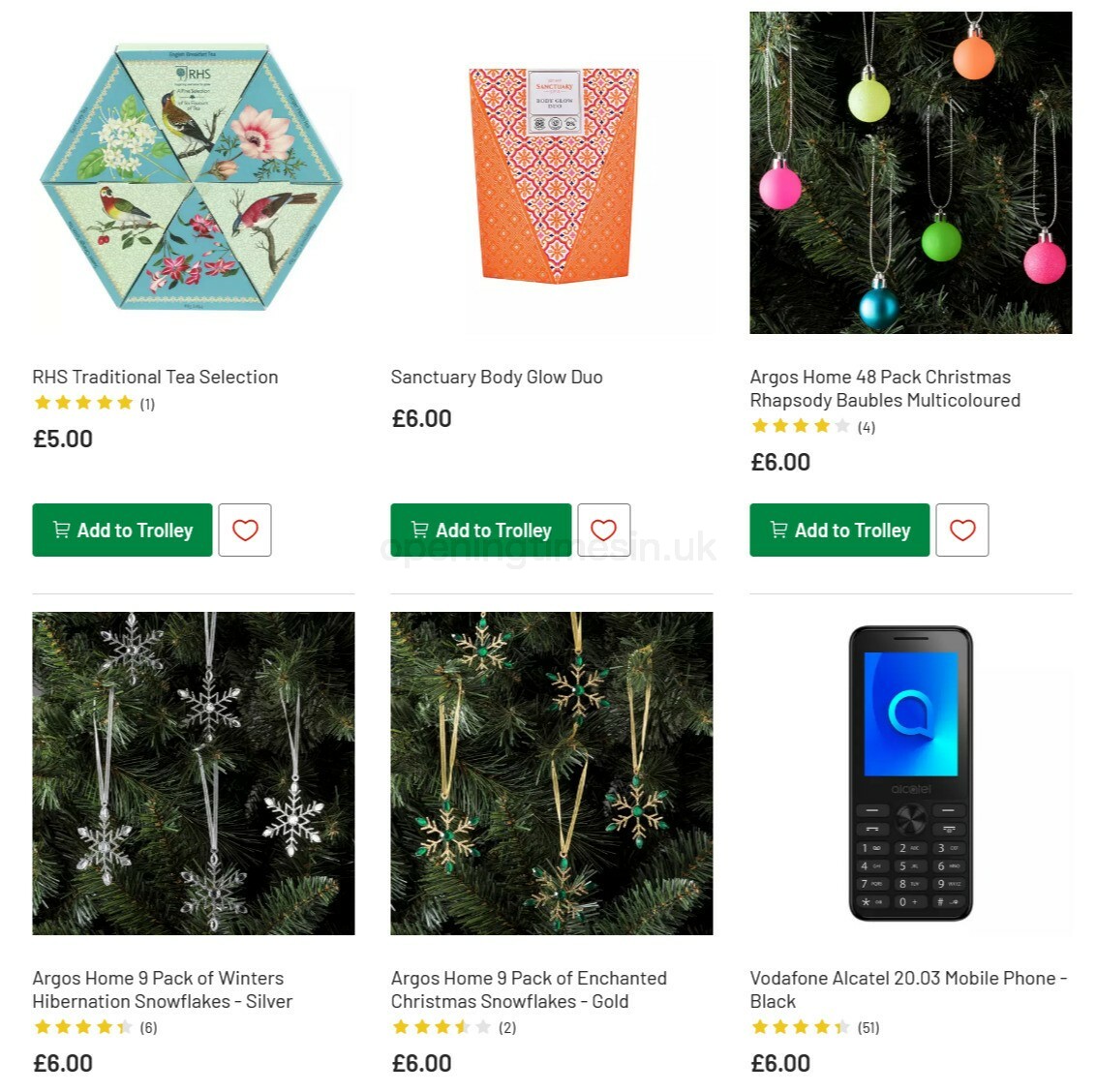 Argos Offers from 10 November