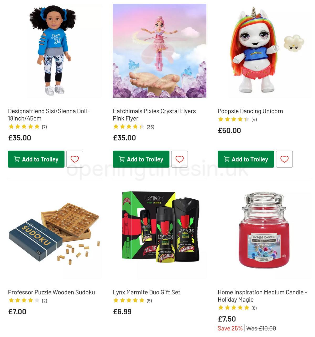 Argos Offers from 28 November