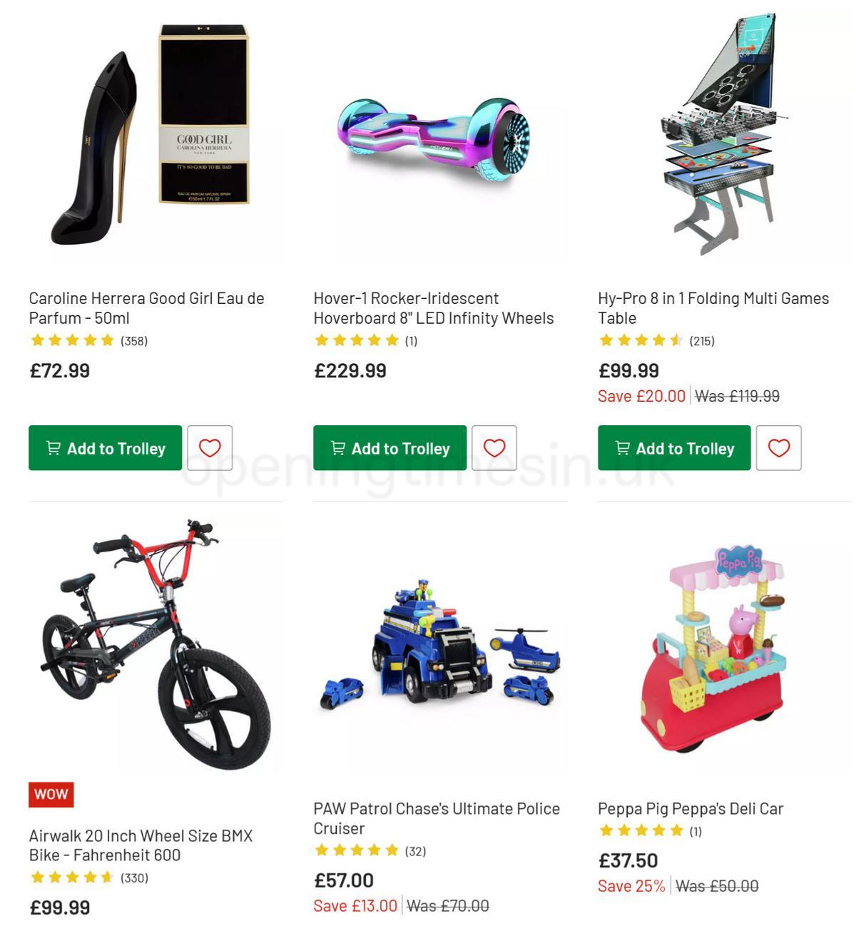 Argos Offers from 15 December