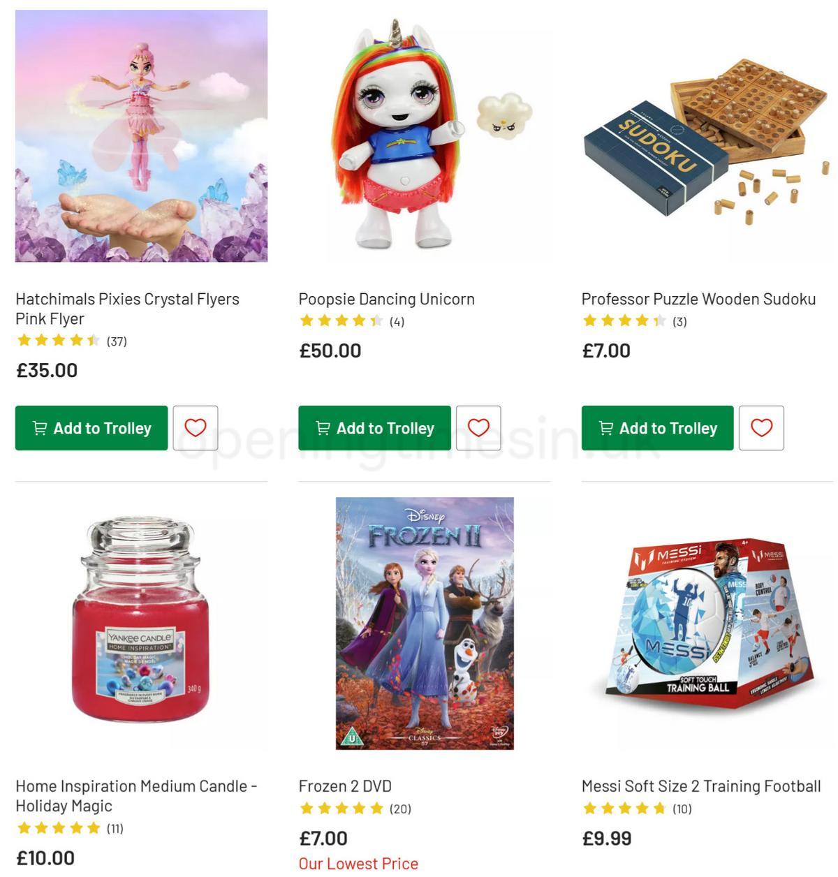 Argos Offers from 15 December