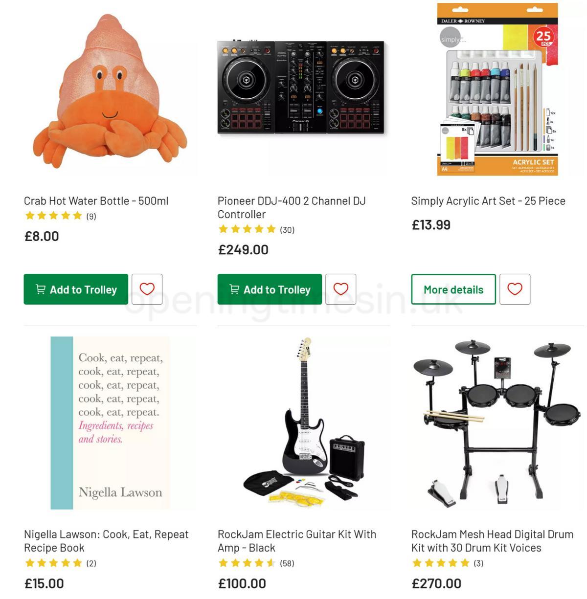 Argos Offers from 15 December