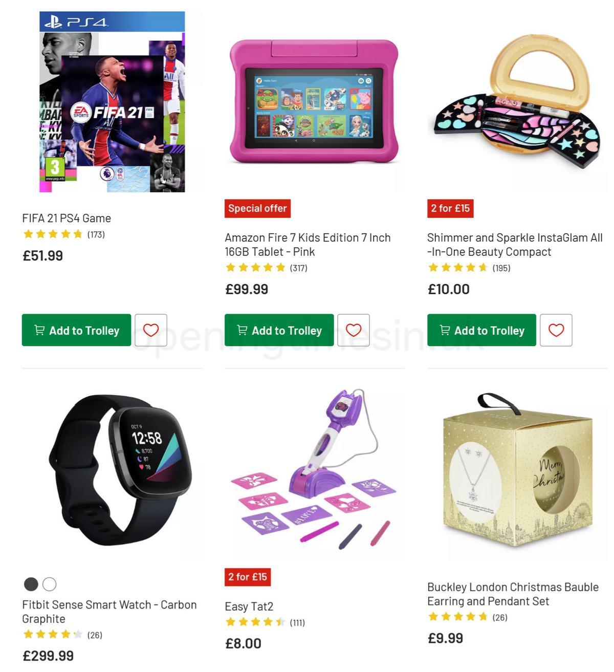 Argos Offers from 15 December