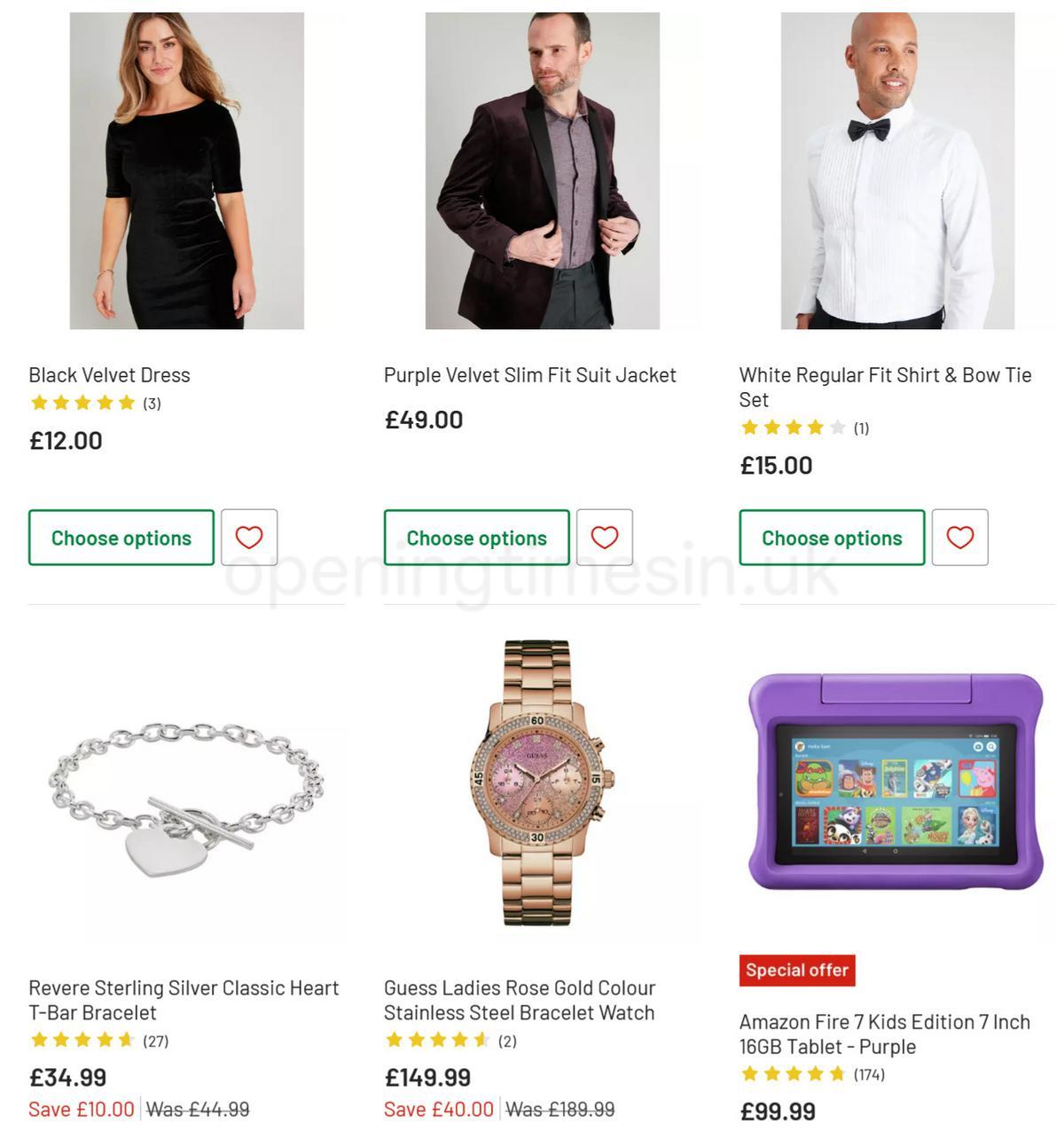 Argos Offers from 15 December