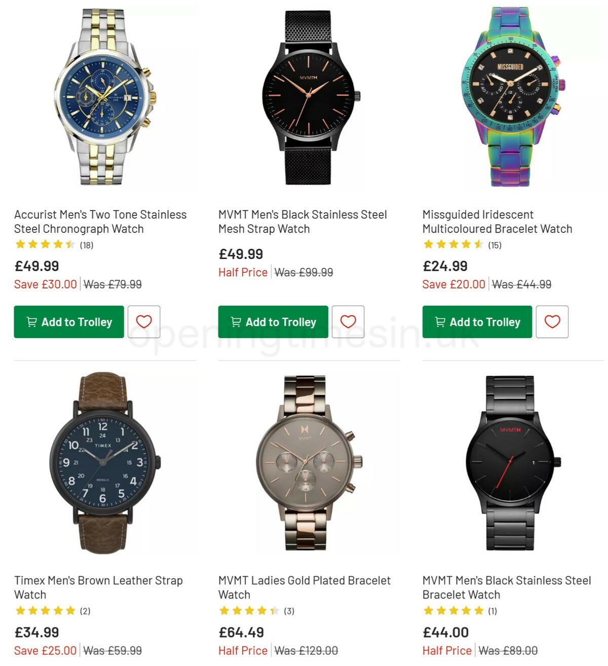 Argos Offers from 29 December