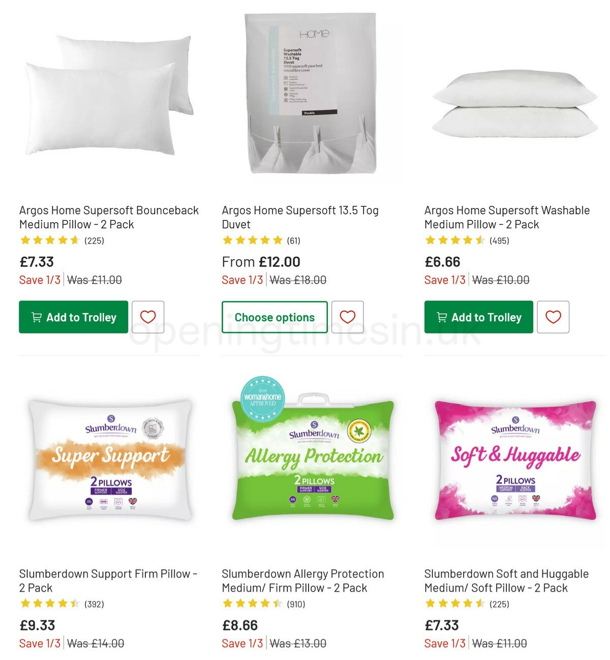 Argos Offers from 29 December