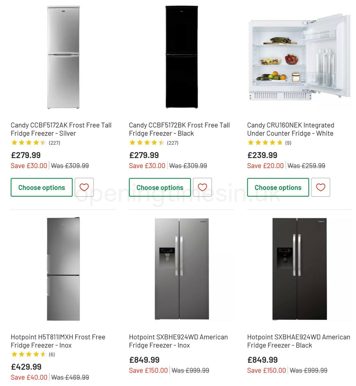 Argos Offers from 29 December