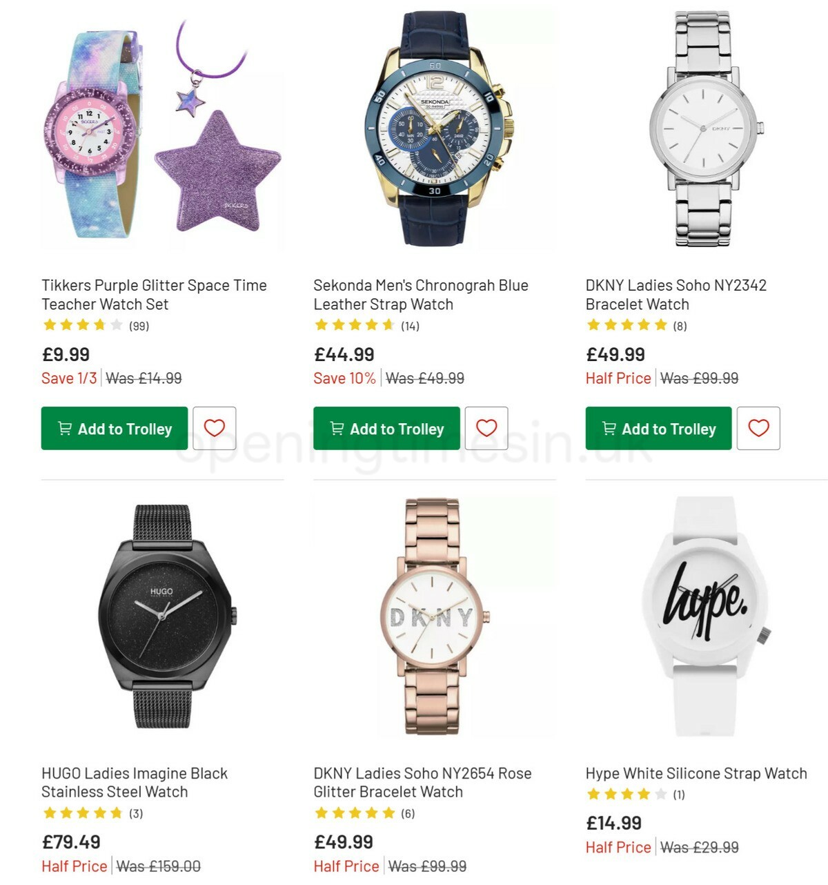 Argos Offers from 29 December