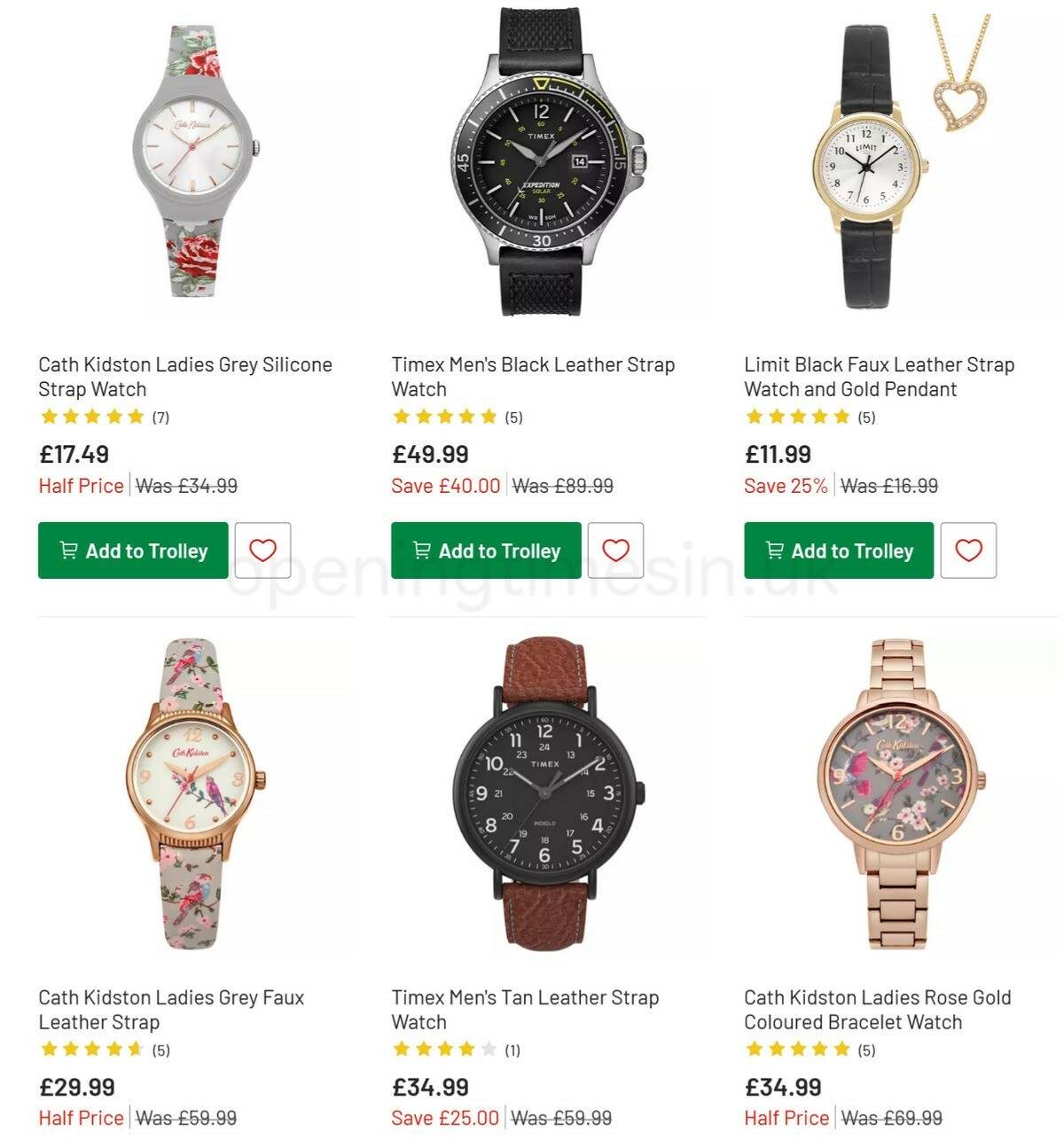 Argos Offers from 29 December